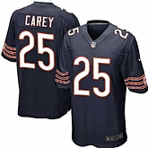 Nike Men & Women & Youth Bears #25 Carey Navy Blue Team Color Game Jersey,baseball caps,new era cap wholesale,wholesale hats